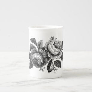 Vintage Floral Mug