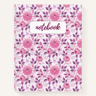 Vintage Floral Notebook