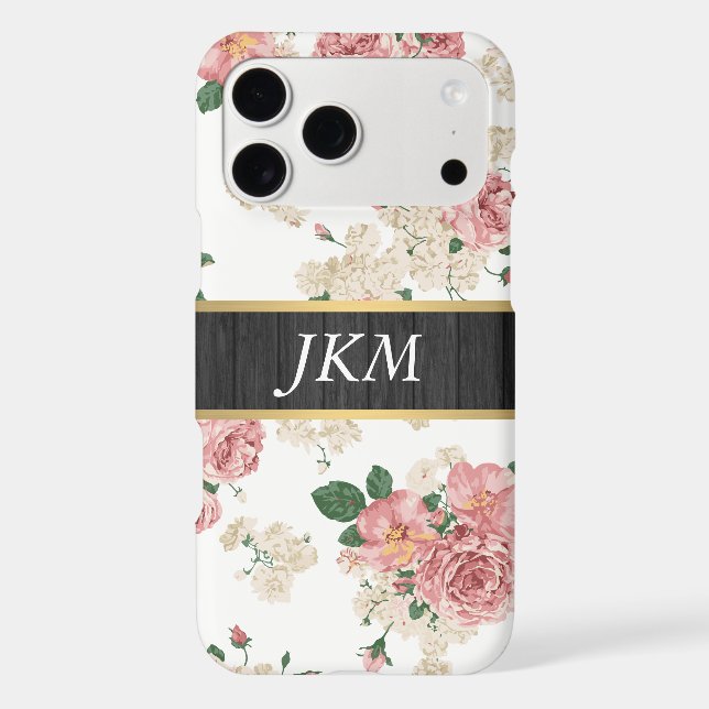 Vintage Floral Pattern (Back)
