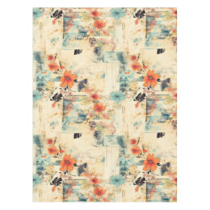 Vintage Floral Pattern (2) Tablecloth