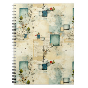 Vintage Floral Pattern (5) Notebook