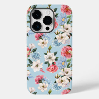 Vintage Floral Pattern Case-Mate iPhone 14 Pro Case