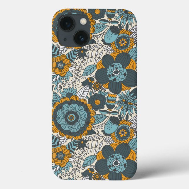 Vintage floral pattern Case-Mate iPhone case (Back)