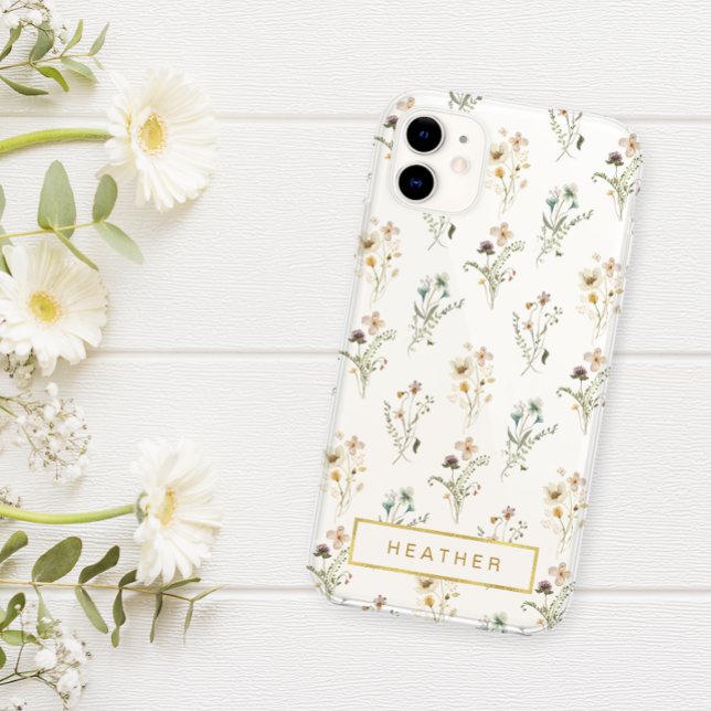 Vintage Floral Pattern Case-Mate iPhone Case (Creator Uploaded)