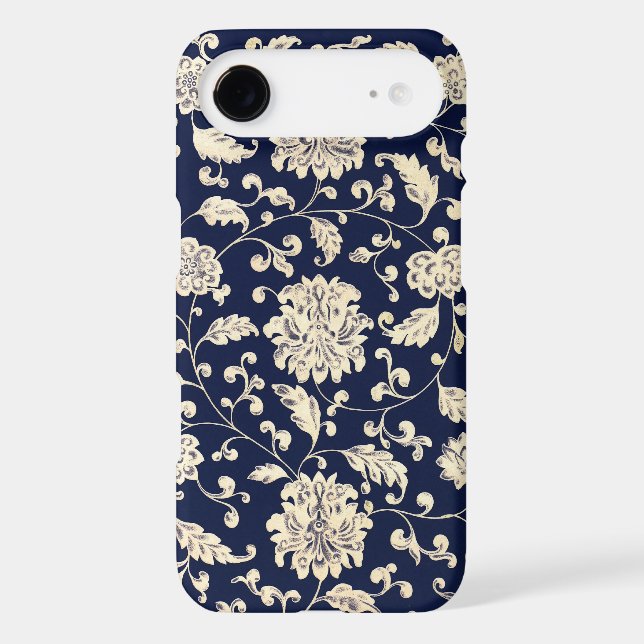 Vintage Floral Pattern Case-Mate iPhone Case (Back)