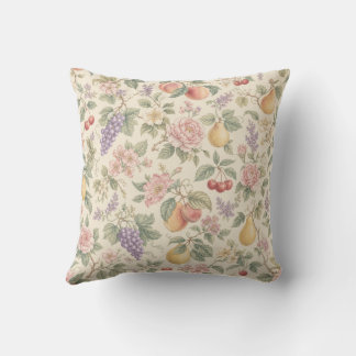 Vintage Floral Pattern Cushion