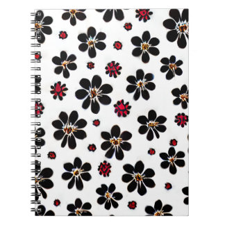 Vintage Floral Pattern notebook