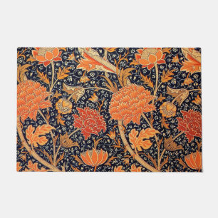 Vintage Floral Pattern, William Morris Doormat