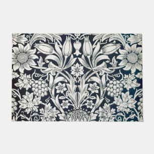 Vintage Floral Pattern, William Morris Doormat