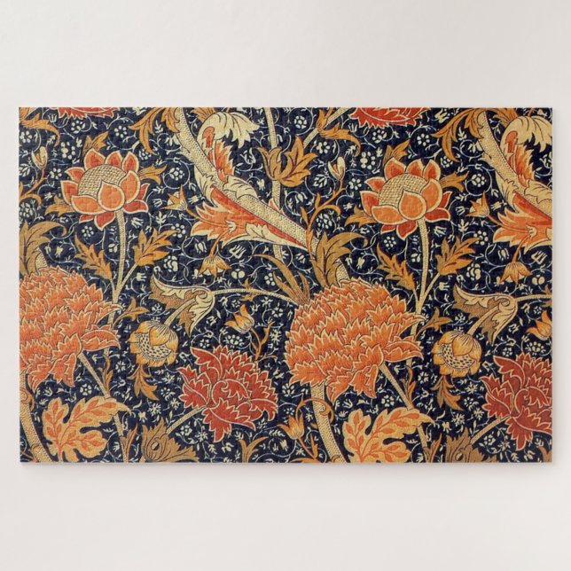 Vintage Floral Pattern, William Morris Jigsaw Puzzle (Horizontal)