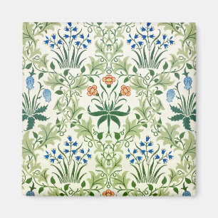 Vintage Floral Pattern William Morris Magnet