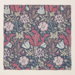 Vintage Floral Pattern, William Morris Scarf<br><div class="desc">William Morris (24 March 1834 – 3 October 1896) was a British textile designer, poet, novelist, translator, and socialist activist associated with the British Arts and Crafts Movement. He was a major contributor to the revival of traditional British textile arts and methods of production. His literary contributions helped to establish...</div>