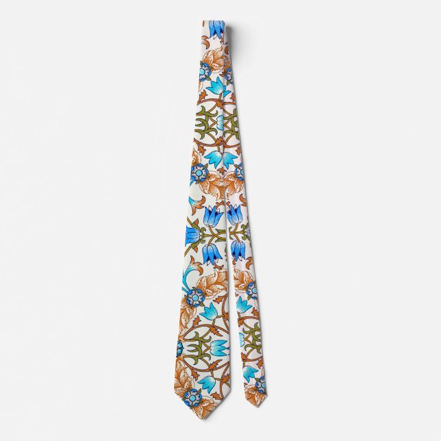 Vintage Floral Pattern, William Morris Tie (Front)
