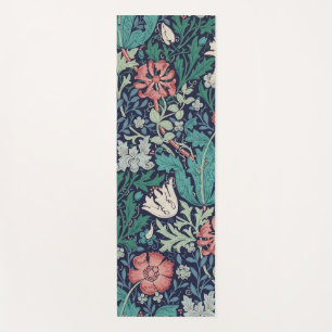 Vintage Floral Pattern, William Morris Yoga Mat