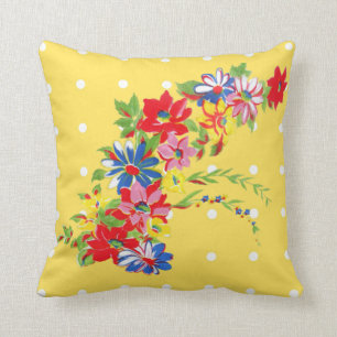Vintage Floral Pillow