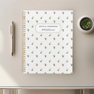 Vintage Floral Planner
