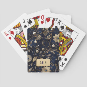 Vintage Floral Playing Cards