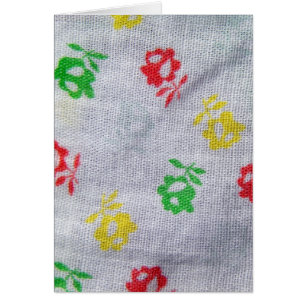 Vintage Floral Print Fabric