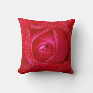 Vintage Floral Rose Elegant Art Pillow