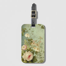 Vintage Floral Rose Greenery Decoupage