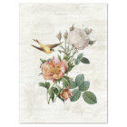 Vintage Floral Roses Birds Ephemera Decoupage