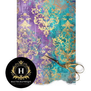 Vintage Floral Rustic Texture French Decoupage Tissue Paper