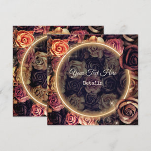 Vintage Floral Save The Date