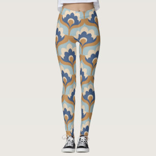 Vintage Floral Seamless Design. Leggings