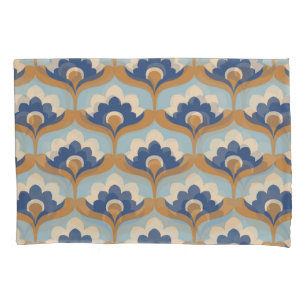 Vintage Floral Seamless Design. Pillowcase