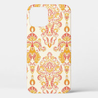 Vintage floral seamless patten. Classic Baroque wa