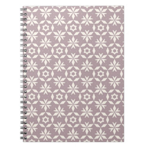 Vintage floral seamless pattern. Elegant ornamenta Notebook