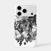 Vintage Floral Skull Classic Customisable