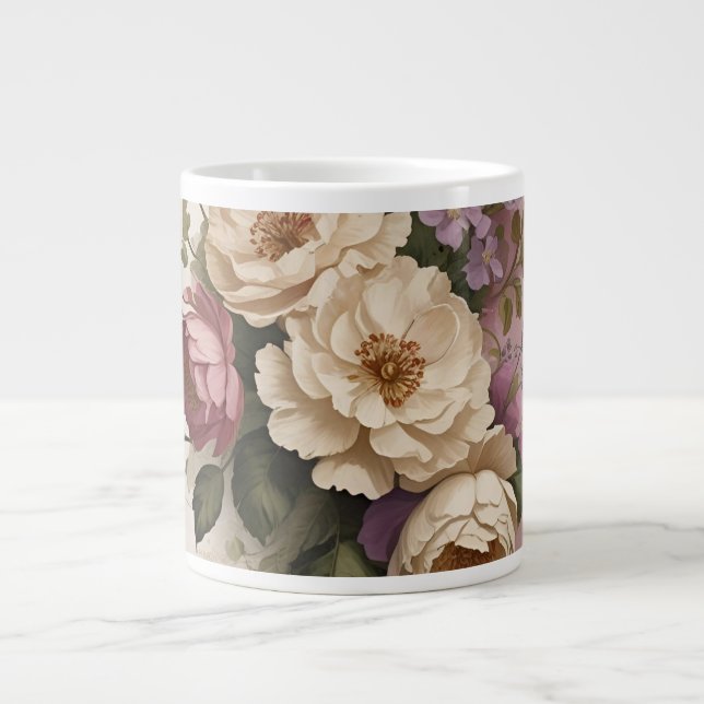 Vintage Floral - Specialty Mug (Front)