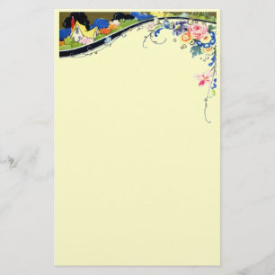 Vintage Floral Stationery