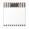 Vintage Floral Striped Personalised Notepad