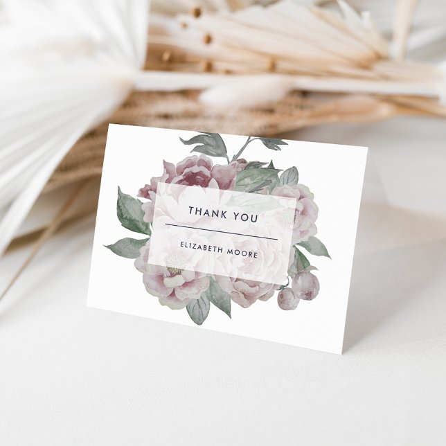 Vintage Floral Thank You Card (Creator Uploaded)