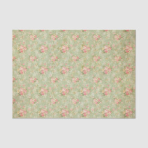 Vintage Floral Tissue Paper