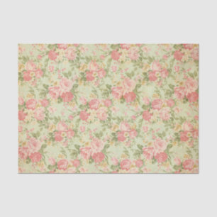 Vintage Floral Tissue Paper