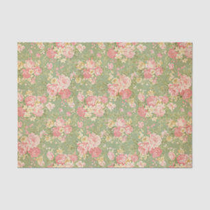 Vintage Floral Tissue Paper
