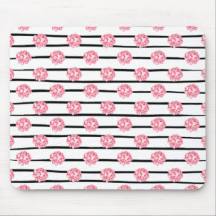 Vintage Floral Towels Mouse Pad
