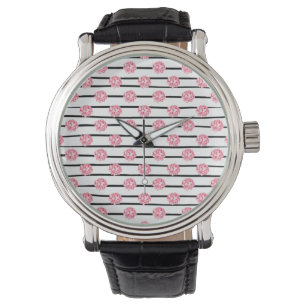 Vintage Floral Towels Watch