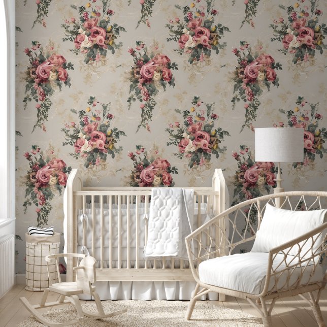 Vintage Floral Wallpaper (Kids)