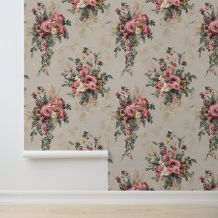 Vintage Floral Wallpaper