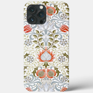 Vintage Floral Wallpaper by William Morris (1879) iPhone 13 Pro Max Case
