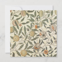 Vintage Floral William Morris Fruit Art Nouveau