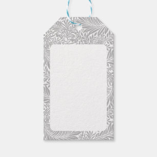 Vintage Floral William Morris Willow Bough Gray Gift Tags