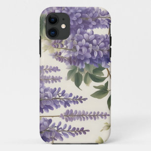 Vintage Floral Wisteria iPhone 11 Case