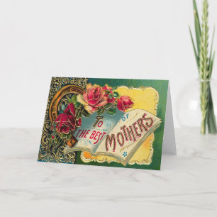 Vintage Floral World's Best Mum Card