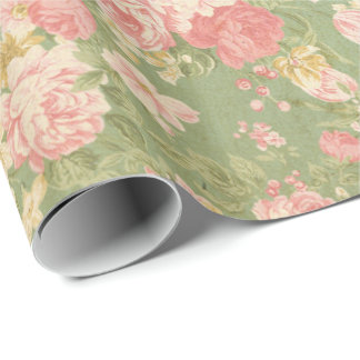 Vintage Floral Wrapping Paper