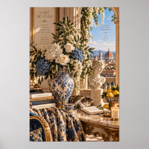 Vintage Florence Floral Wall Art